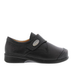 Portofino Shoe Black / 35 / M Portofino Womens Velcro Dress Shoes - Nero Stretch