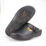Portofino Shoe Portofino Womens Stretch Leather Clogs - Nero