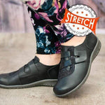 Portofino Shoe Portofino Womens Stretch Shoes - Black/ Nero