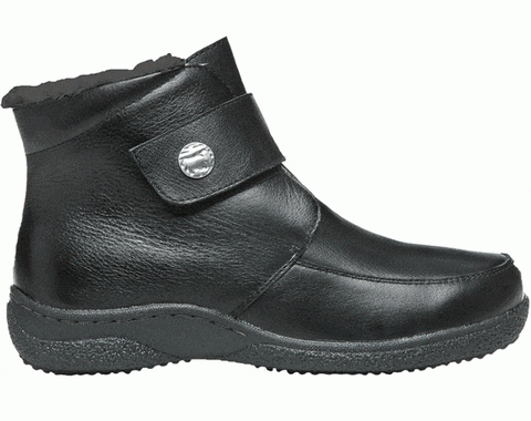 Propet Boots BLACK / 5 / X(2E) Propet Womens Holly Boots (Wide 2E) - Black