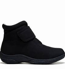 Propet Womens Madi Boots WIDE Black no Sole To Soul Footwear