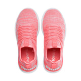 Puma Shoe Puma Womens Ignite Flash EvoKnit Sneakers - Bright Peach/Puma White
