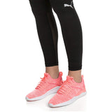 Puma Shoe Puma Womens Ignite Flash EvoKnit Sneakers - Bright Peach/Puma White