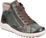 Remonte Boots Remonte Womens Ankle Boots - Green Combination