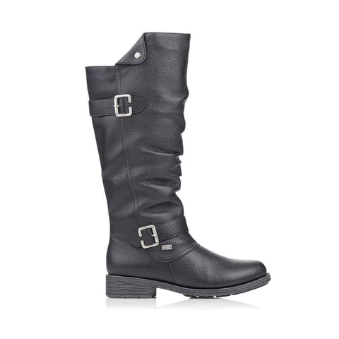 Remonte Boots Black / 35 / M Remonte Womens Tall  Boots - Black