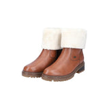 Remonte Boots Remonte Womens Reversible Mid Winter Boot - Brown
