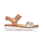 Remonte Sandals 35 / M / Brown Combination Remonte Womens Two Strap Sandals - Brown Combination