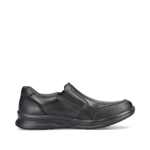 Rieker Boots Rieker Mens Slip on Shoes - Black