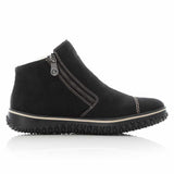 Rieker Boots Rieker Womens Dual Zip Winter Boots - Black