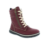 Rieker Boots Rieker Womens Mid Lace Boots - Red