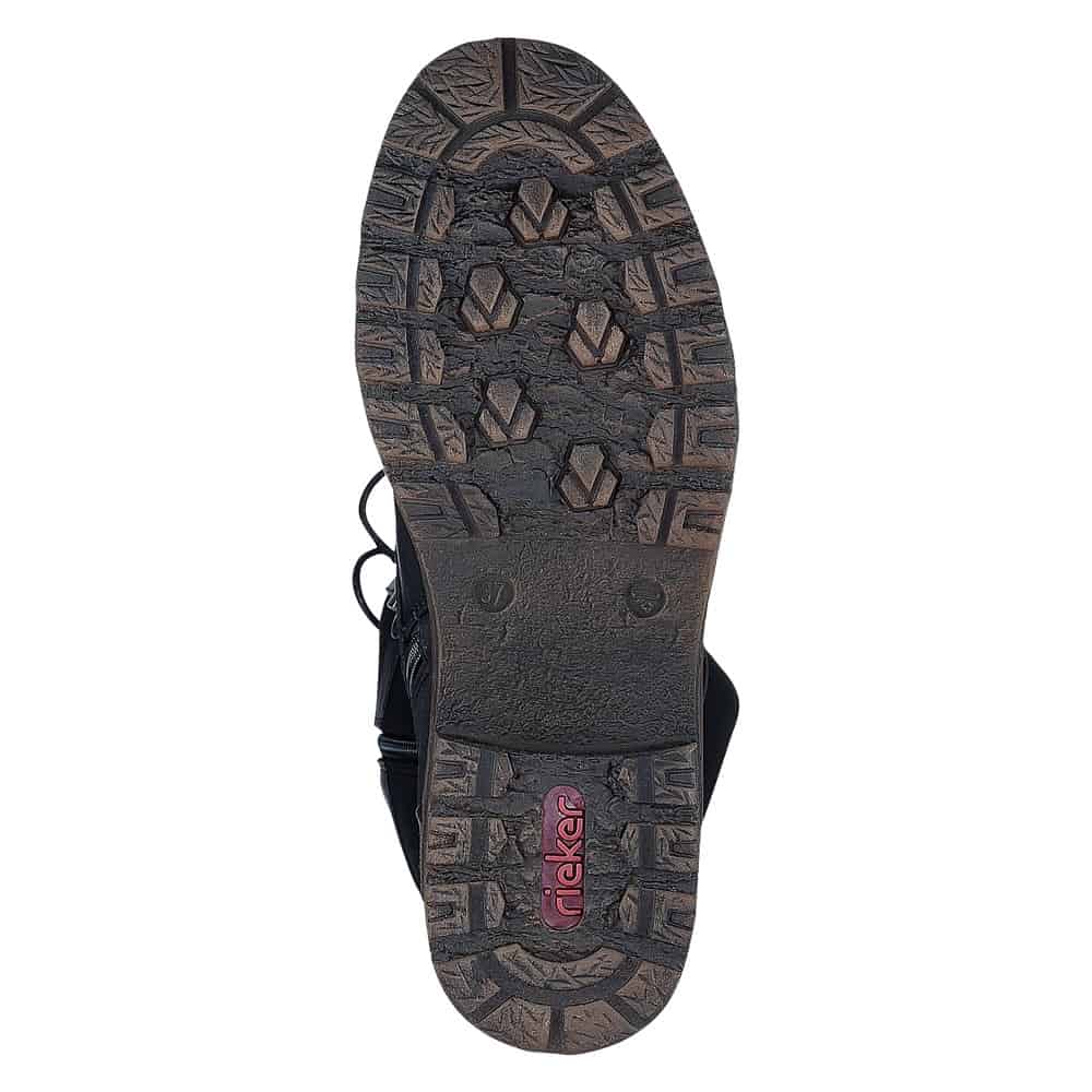 Rieker Boots Rieker Womens Tall Detail Boots - Black