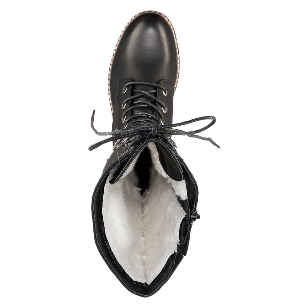 Rieker Boots Rieker Womens Tall Detail Boots - Black