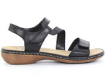 Rieker Sandals Rieker Womens Sandals - Black