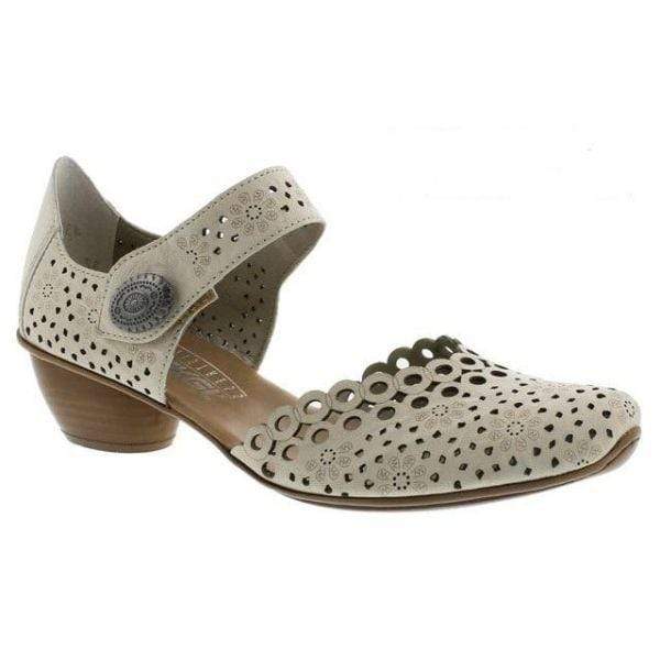 Rieker Shoe Rieker Womens Mary Jane Heels - Beige