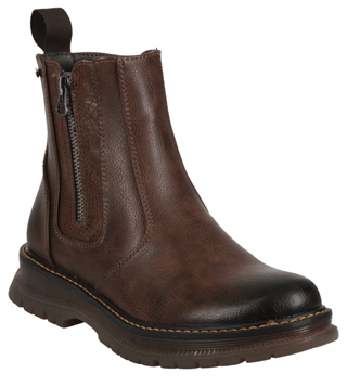 Romika Boots 35 / M / Brown Tumbled Romika Womens Peyton 06 Low Zip Boots - Brown Tumbled