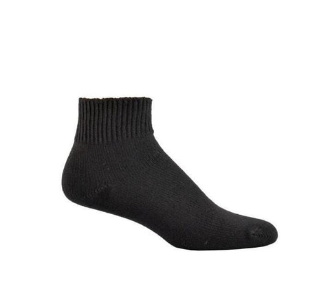 Simcan Socks Black / Small Simcan Unisex Comfort Diabetic Lo-Rise Socks - Black (1 pair)
