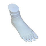 Simcan Socks White / S Simcan Unisex Comfort ToeMenders Socks - White (1 pair)
