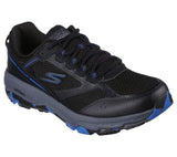 Skechers Shoe 5 / Black / White / M Skechers Womens GOrun Trail Altitude - Marble Rock - Black / Blue