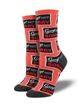 SockSmith Socks O/S / Sorry Not Sorry SockSmith Womens Graphic Cotton Crew Socks