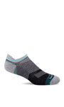 SockWell Socks S/M / Flash Charcoal SockWell Womens Moderate Compression Sports Socks (Ankle)