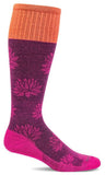 SockWell Socks S/M / Lotus Lift Azalea SockWell Womens Firm Graduated Compression Socks (20-30mmHg)
