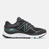 Sole To Soul Footwear Inc. New Balance Womens 840v5 - Black with storm blue