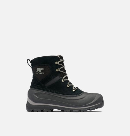 Sorel Boots Black/Quarry / 8 / M Sorel Mens Buxton Lace WP Boots - Black/Quarry