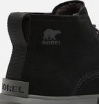 Sorel Boots Sorel Mens Explorer Drift WP Boots - Black/Sea Salt