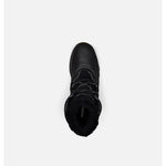 Sorel Boots Sorel Womens Premium Whitney Short Lace Boots - Black Leather