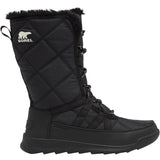 Sorel Boots Sorel Womens Whitney II Tall Lace Boot- Black