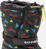 Sorel Sorel Youth Flurry Print Winter Boot - Black