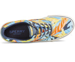 Sperry Shoes Sperry Men Striper II Canvas Sneaker- Coral Navy Multi