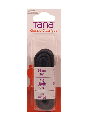 Tana Laces Tana Classic Laces 36" Round - Black