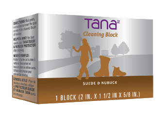Tana Shoe Care Tana Suede and Nubuck Cleaning Block and Brush