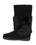 TAXI Boots Taxi Womens Lucky-02 Tall Mukluk Boot - Black