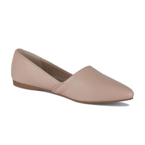 TAXI Shoe Nude / 35 / M Taxi Womens Alexia Flat Shoes - Nude