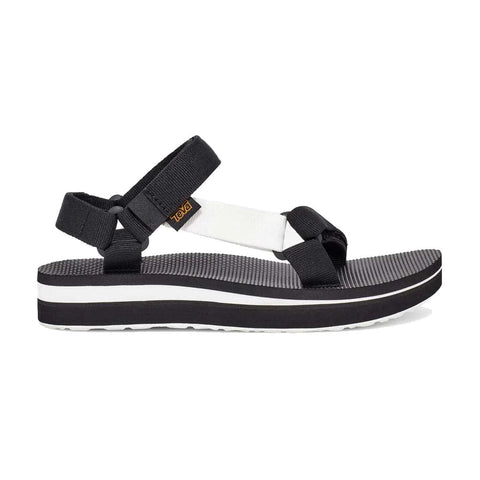 Teva Sandals Black/ Bright White / 5 / M Teva Womens Midform Universal Sandals - Black/ Bright White