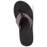 Teva Sandals Teva Womens Voya Flip Sandals - Bar Street Multi Black