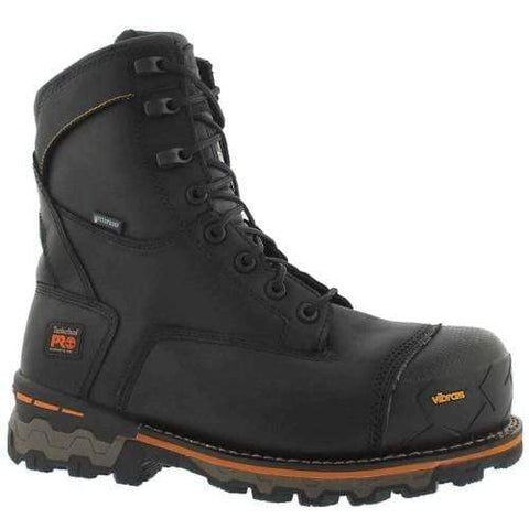 Timberland Boots Black / 9 / Wide Timberland Pro Mens 6" Boondock Waterproof Composite Toe Work Boots (Wide) - Black