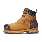 Timberland Boots Timberland Pro Mens 6" Boondock HD Waterproof Composite Toe Work Boots (Wide) -Tan