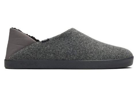 TOMS Slipper Toms Mens Ezra Step Down Slippers - Grey Two Tone