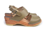 Troentorp Sandals 5 US 35 EU / M / Olive Troentorp Ingrid Sandal Clogs - Olive