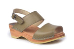 Troentorp Sandals Troentorp Ingrid Sandal Clogs - Olive