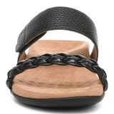 VIONIC Sandals Vionic Womens Jeanne Sandals- Black Leather