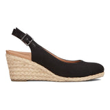 VIONIC Shoe 5 / M / Black Vionic Womens Aruba Coralina Wedge Espadrilles - Black