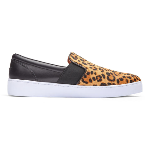 VIONIC Shoe Tan Leopard / 5 / M Vionic Womens Splendid Demetra Slip On Sneakers - Tan Leopard