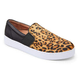 VIONIC Shoe Vionic Womens Splendid Demetra Slip On Sneakers - Tan Leopard