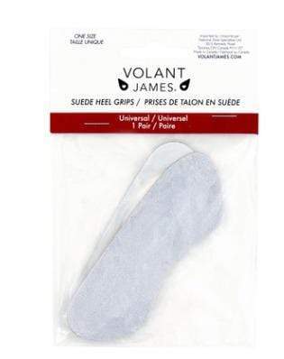 Volant James Accessories Volant James Suede Heel Grips - Grey (1 Pair)