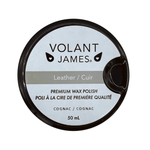 Volant James Shoe Care Cognac Volant James Leather Premium Wax Polish 50ml