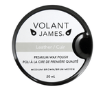 Volant James Shoe Care Medium Brown Volant James Leather Premium Wax Polish 50ml